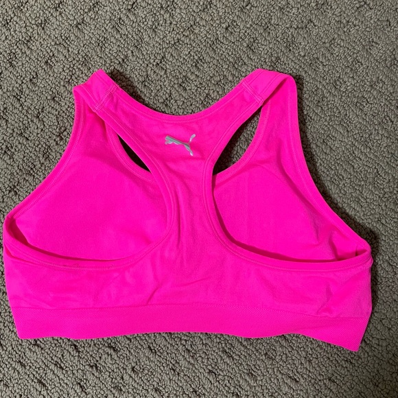 Pink PUMA Sports Bra - Picture 2 of 3